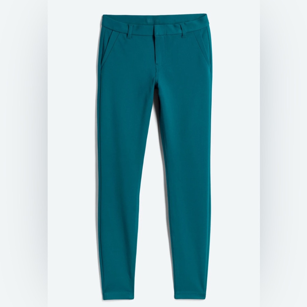[Kut From The Kloth] Joan Teal Green Skinny Trouser Pants